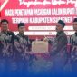 Ketua KPU Sumenep, Nurussyamsi, secara resmi menyerahkan Surat Keputusan (SK) penetapan pasangan calon terpilih dalam Pilkada 2024 kepada Ketua DPRD Sumenep, Zainal Arifin.