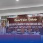 Ketua KPU Sumenep, Nurus Syamsi, memimpin rapat pleno terbuka penetapan pasangan calon Bupati dan Wakil Bupati terpilih hasil Pilkada 2024.