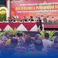 Suasana Gedung KORPRI Sumenep saat KPU Kabupaten Sumenep menggelar doa bersama dan pembubaran badan ad hoc Pilkada Serentak 2024.